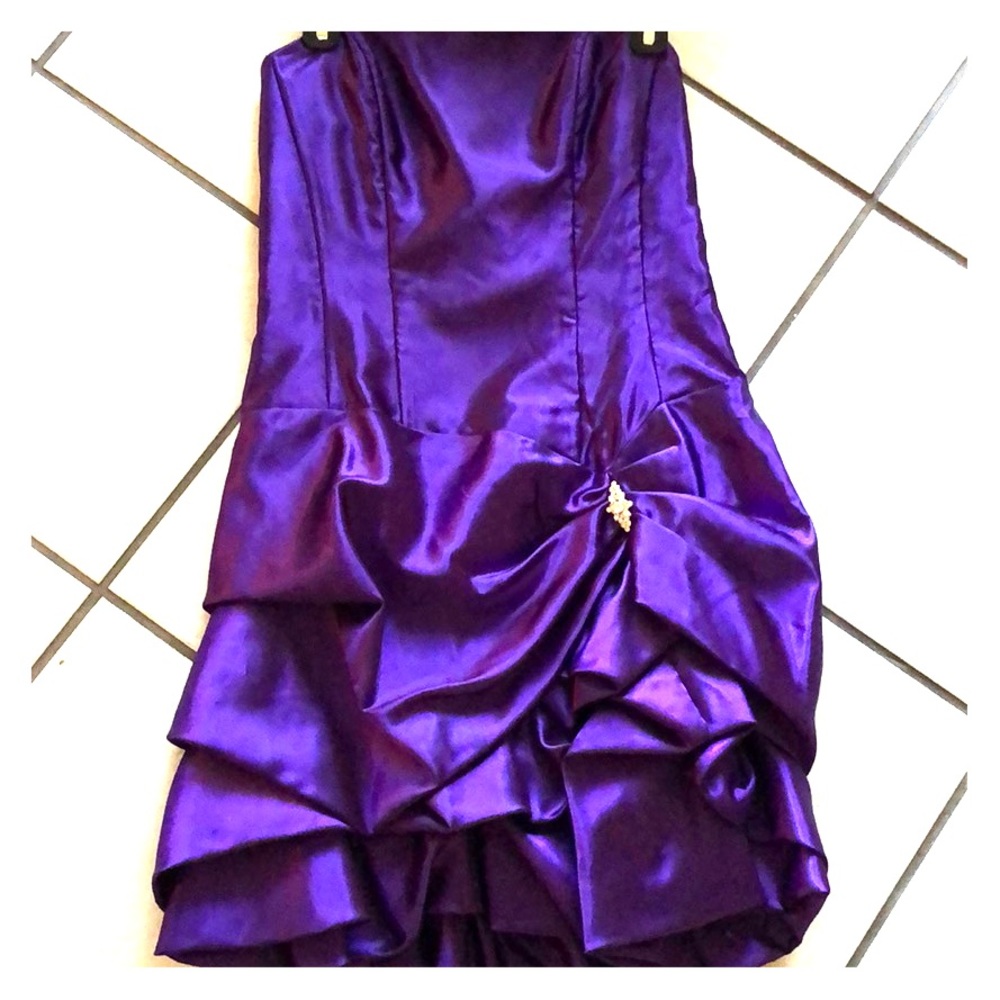 Jessica McClintock  for Gunne Sax Purple Cocktail